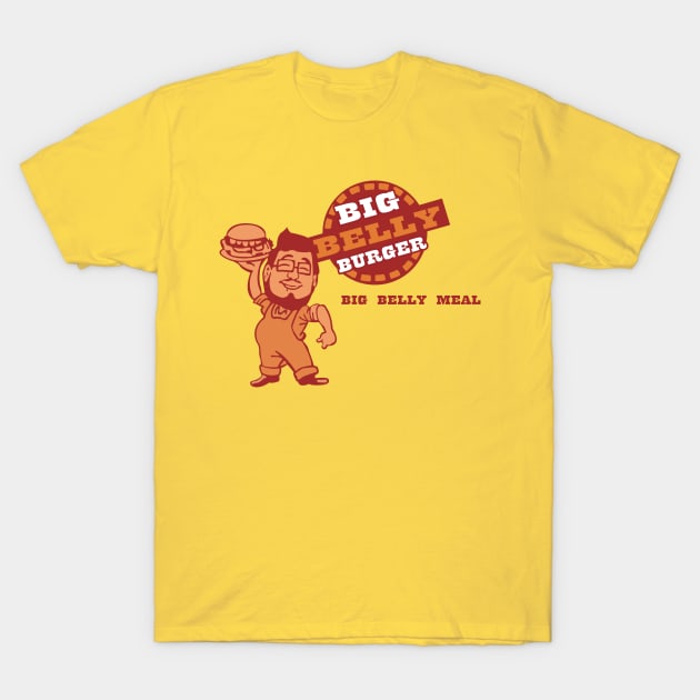 Big Belly Burger T-Shirt by Polomaker